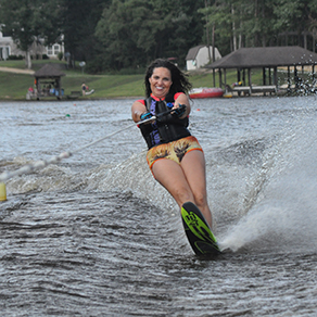 Own a piece of water ski paradise in Virginia.